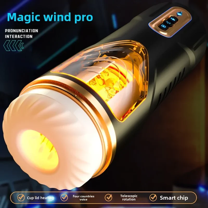 The Magic Wind Pro Cup Is Available With Suction Heated Voice